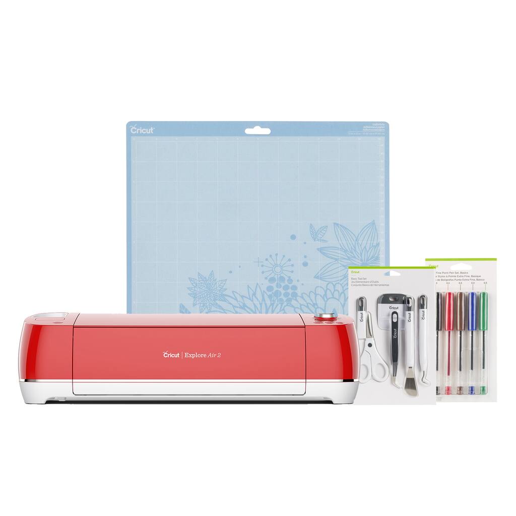 Cricut Explore Air 2 Candy Apple Red Bundle Michaels